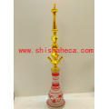 Shining Style Top Quality Wholesale Zinc Alloy Nargile Smoking Pipe Shisha Hookah